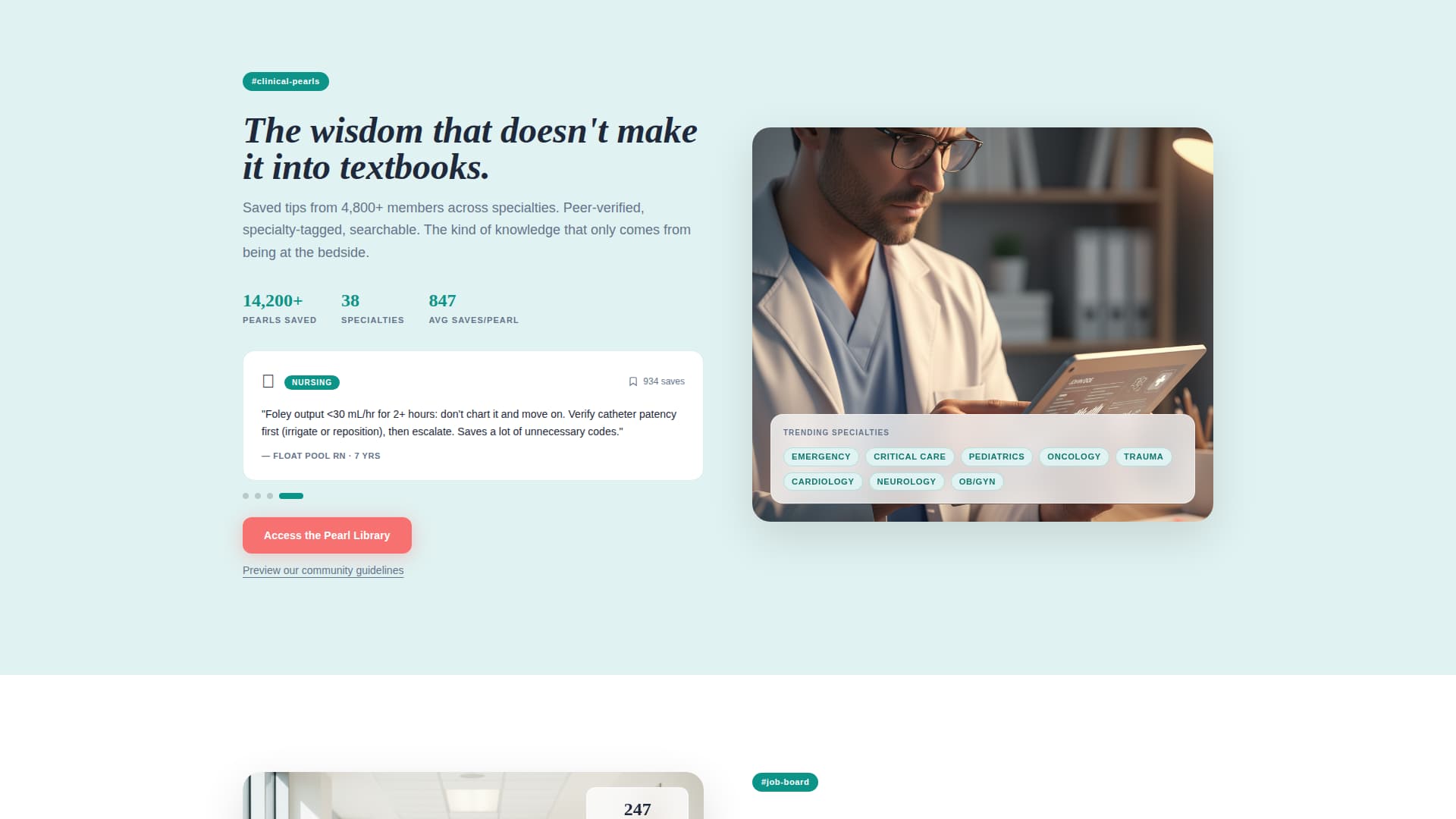 Rounds - Trusted Healthcare Landing Page Template