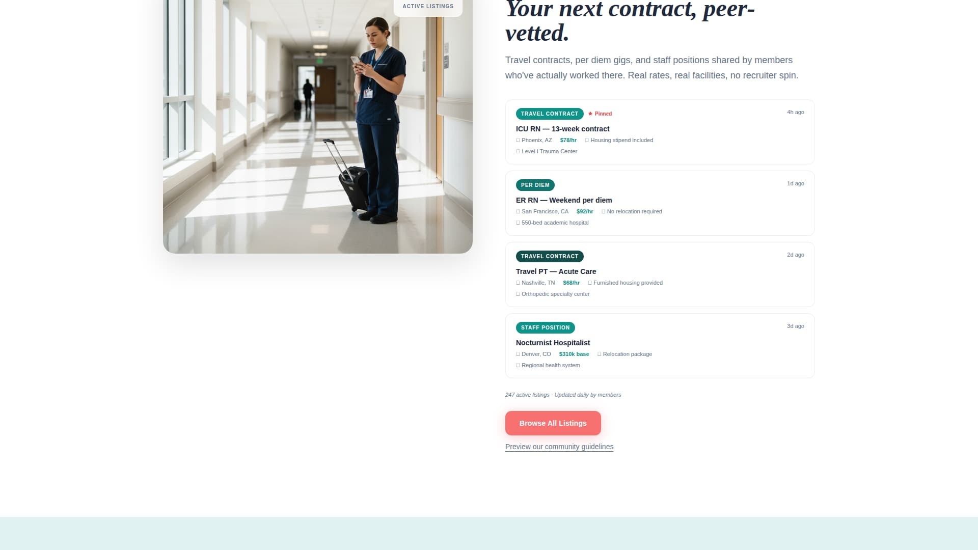 Rounds - Trusted Healthcare Landing Page Template