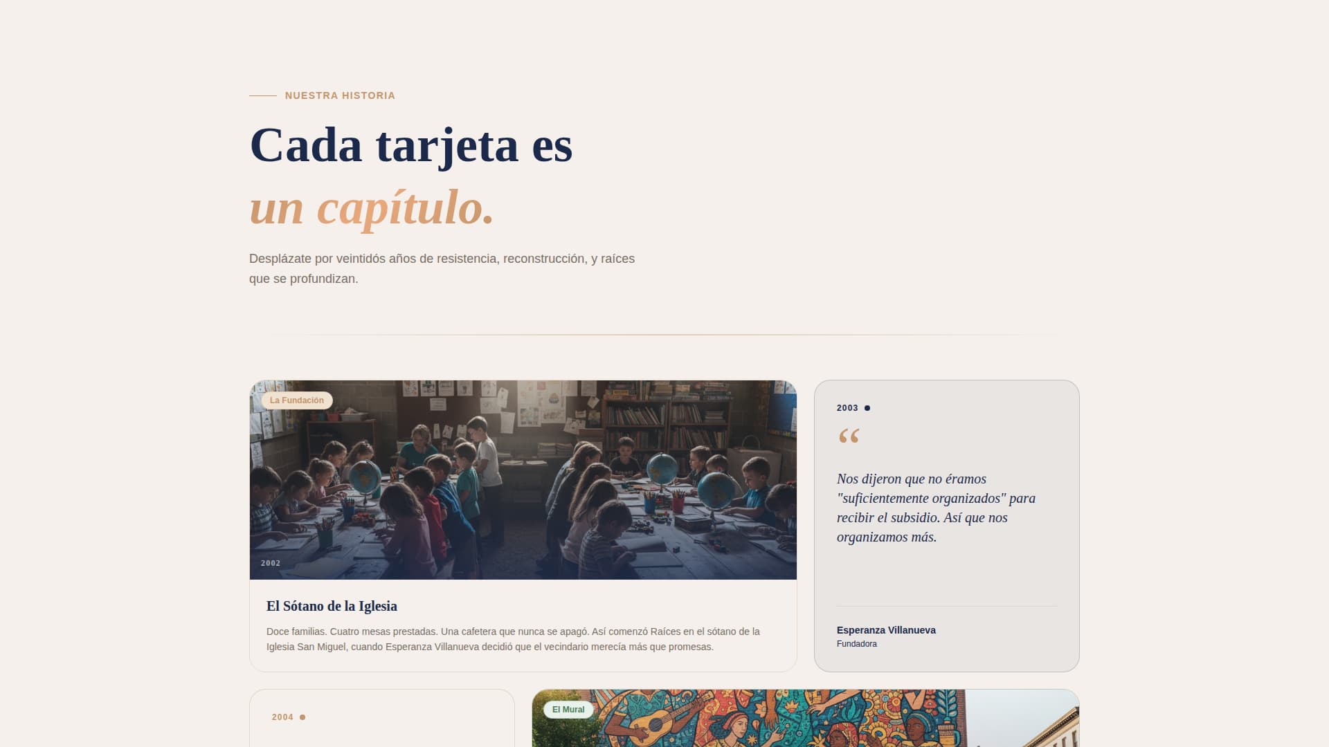 Races - Inspiring Hispanicculturalcenter Landing Page Template