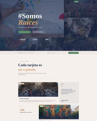 Races - Inspiring Hispanicculturalcenter Landing Page Template