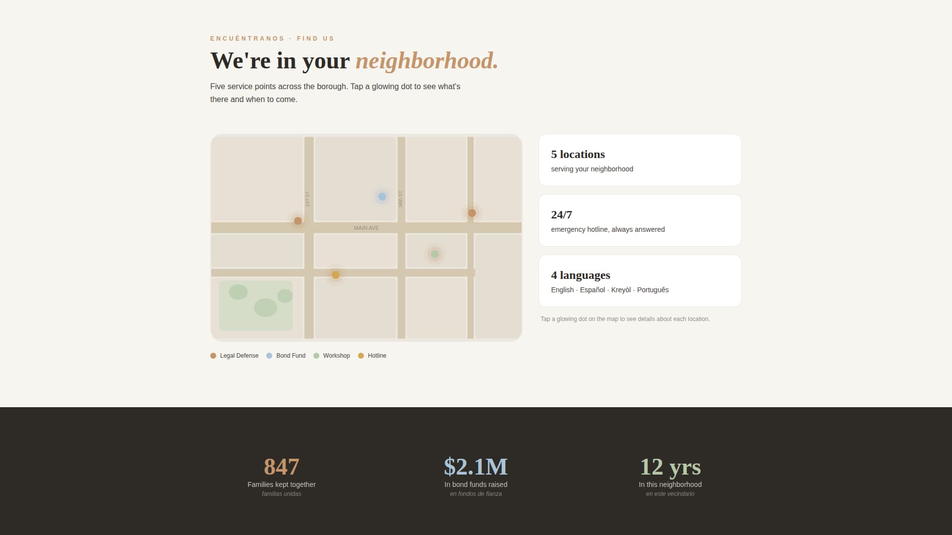 Races - Compassionate Immigration Landing Page Template