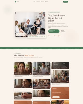 Races - Empowering Immigrantwomen Landing Page Template