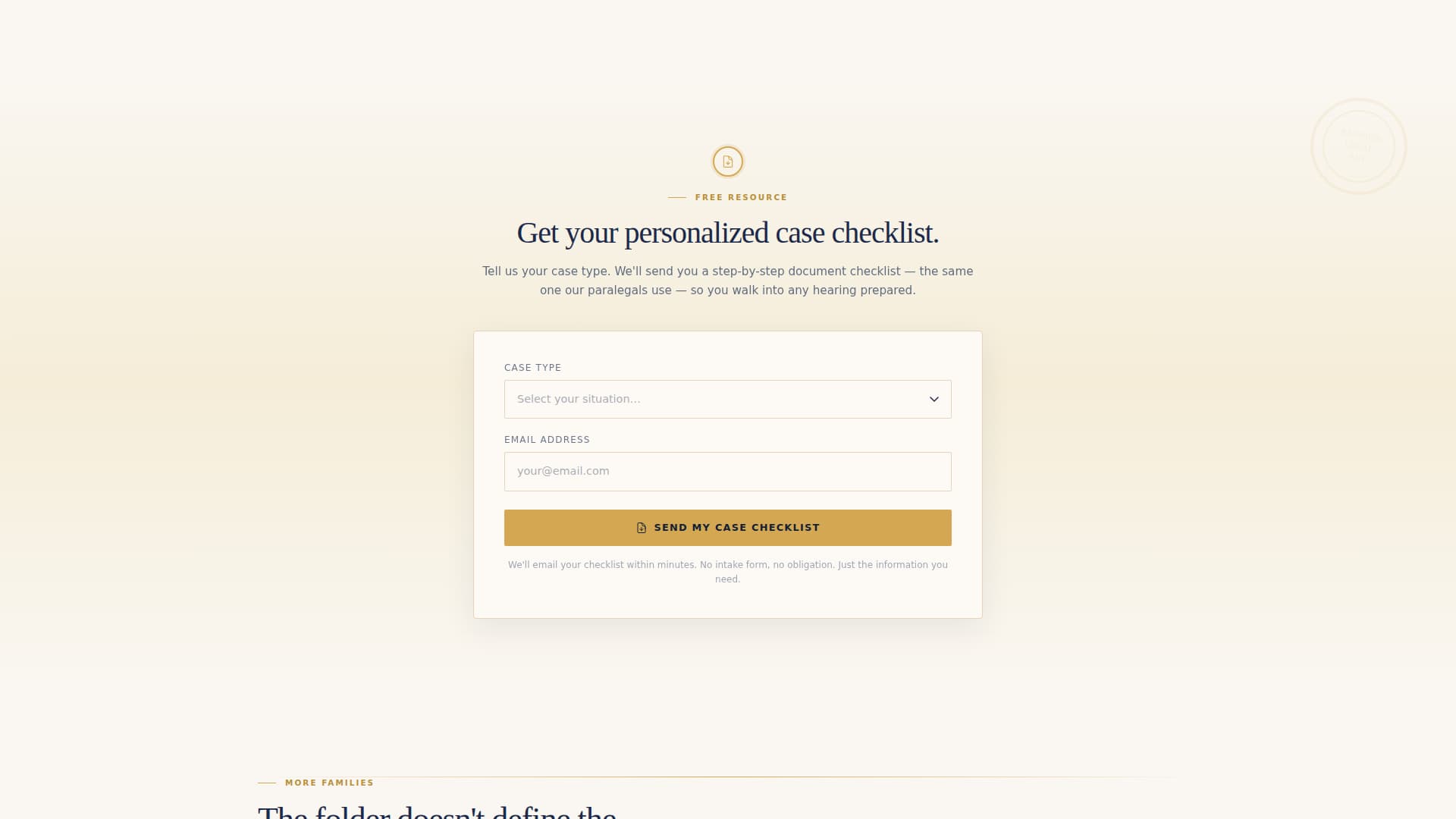 Reunin - Compassionate Immigration Landing Page Template