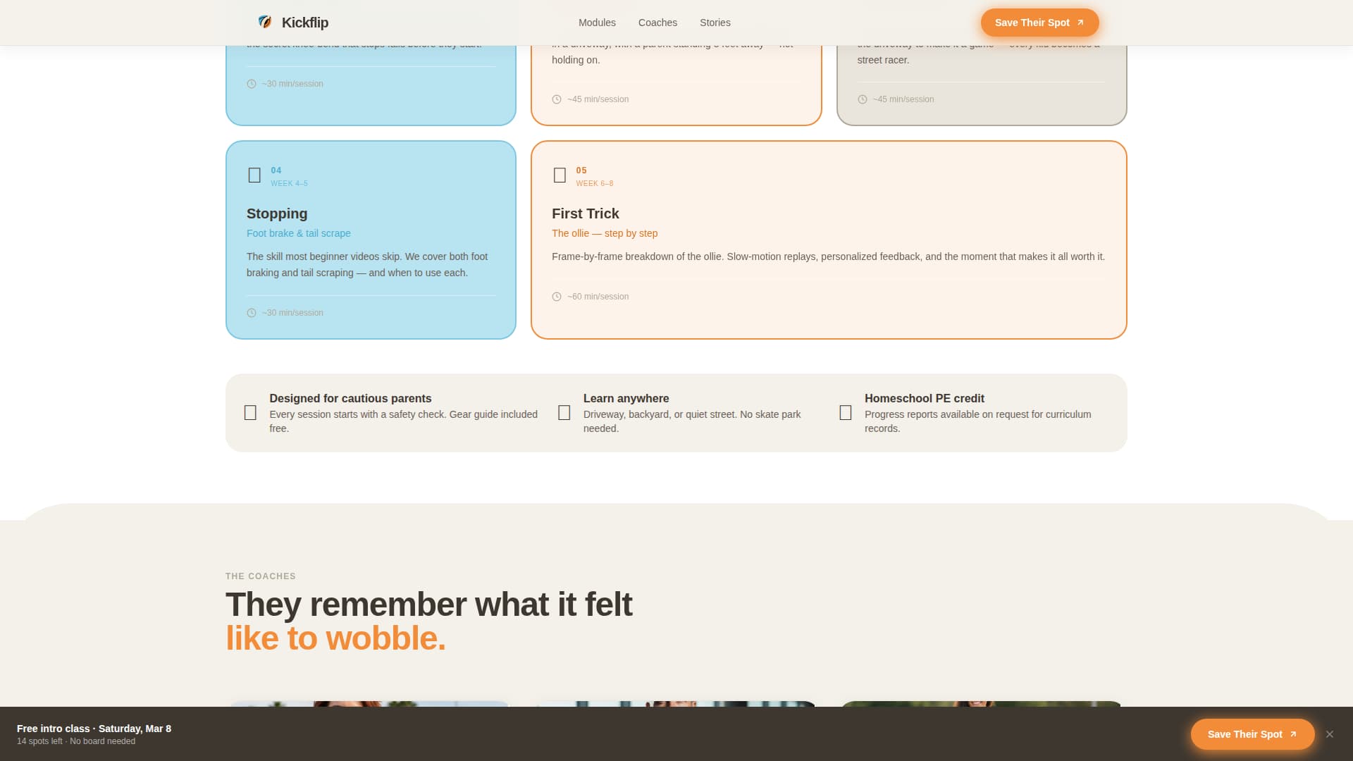 Kids Skateboarding Specialist Reviews Website Template