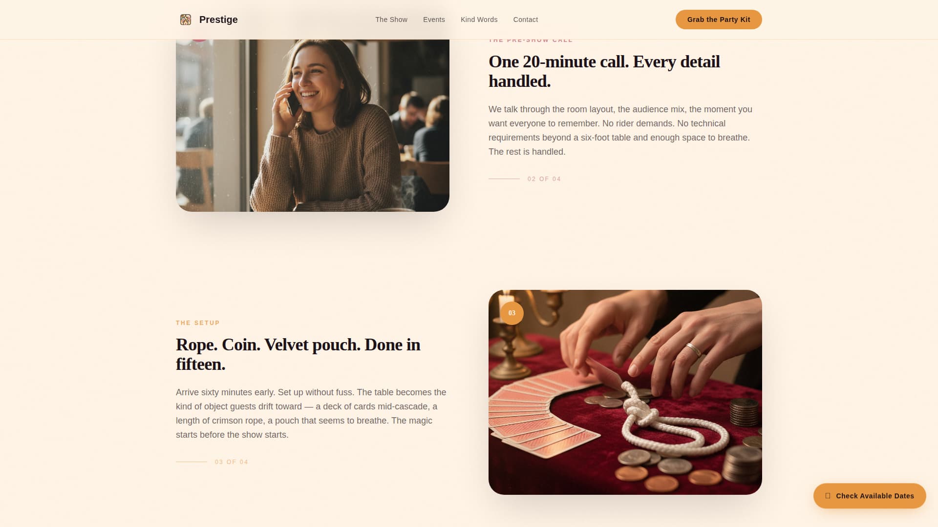 Kids Party & Entertainment Professional Website Template