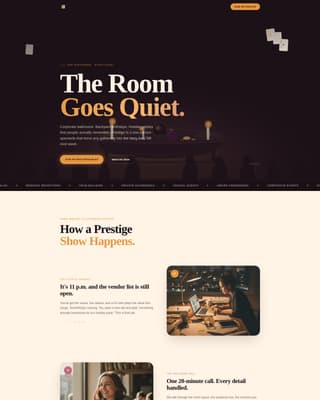 Kids Party & Entertainment Professional Website Template