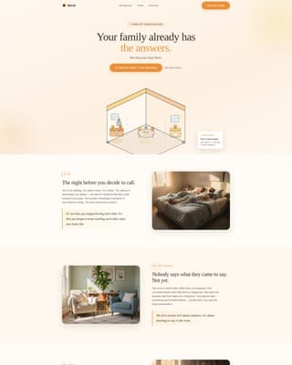 Family Counseling & Support Professional Website Template
