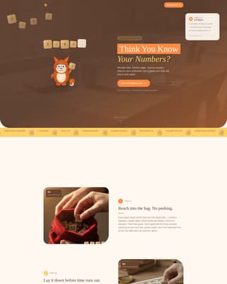 Abacus - Engaging Math Game Landing Page Template