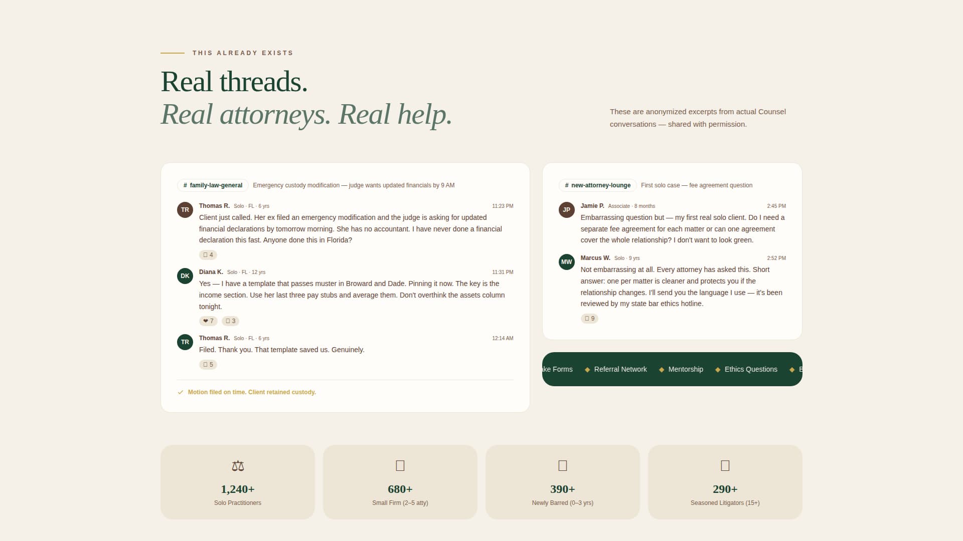 Lawyers - Premium Free Landing Page Template