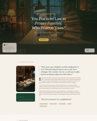 Lawyers - Premium Free Landing Page Template