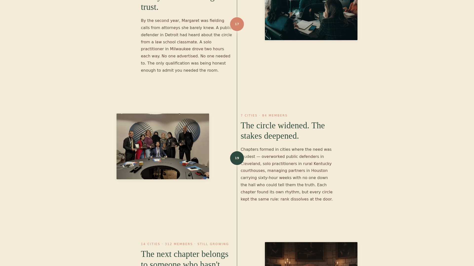 Counsel - Trusted Lawyers Landing Page Template