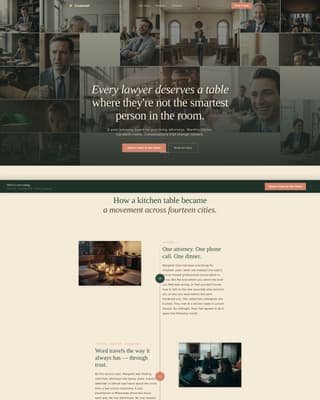 Counsel - Trusted Lawyers Landing Page Template