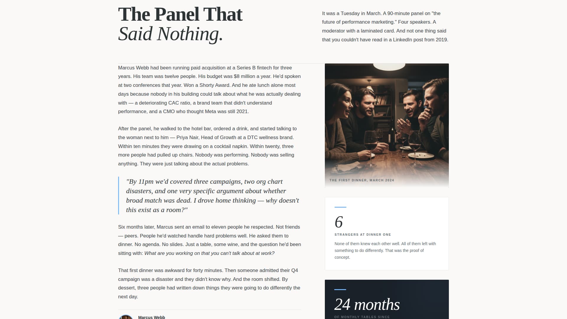 Mastermind - Compelling Marketers Landing Page Template