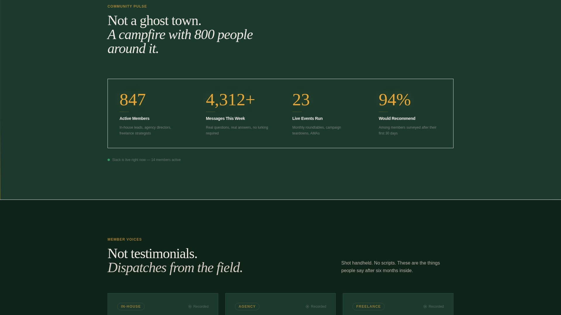 Marketing - Highconverting Professionals Landing Page Template