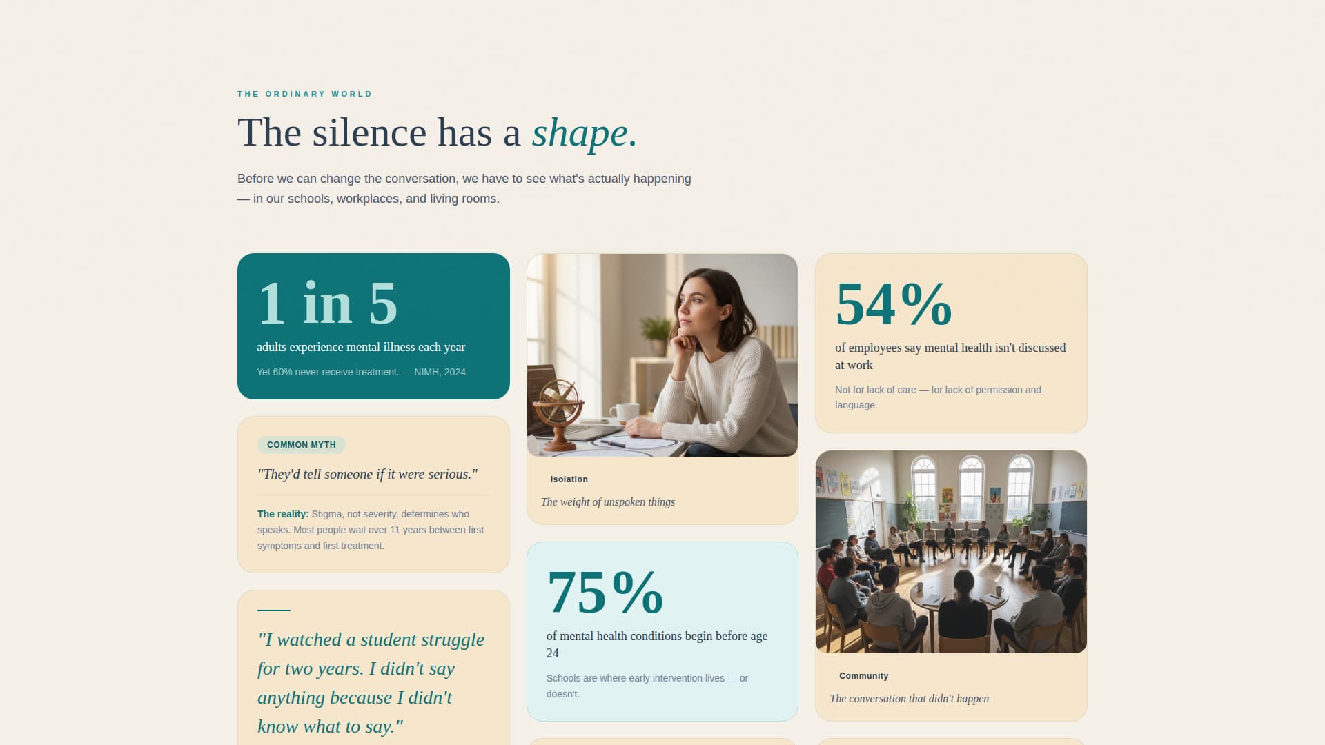Catalyst - Empowering Mentalhealth Landing Page Template