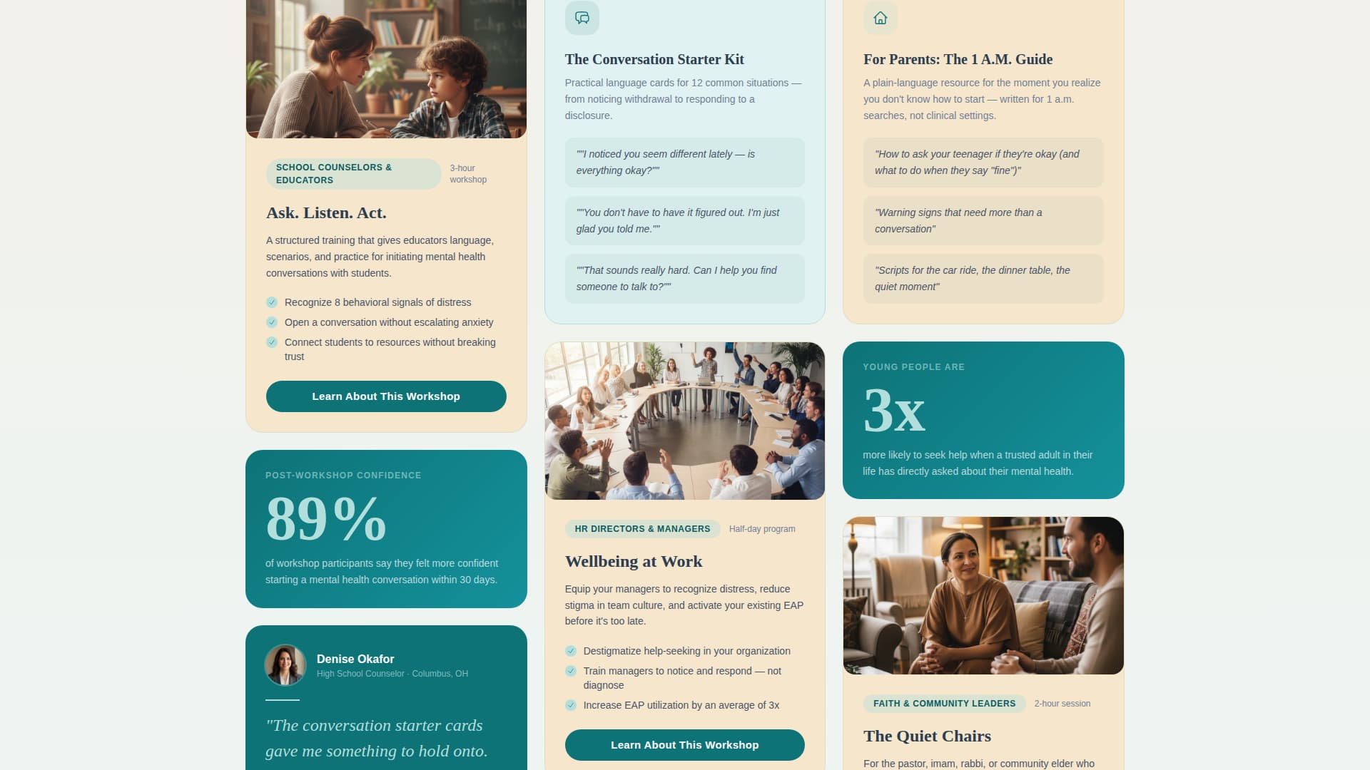 Catalyst - Empowering Mentalhealth Landing Page Template