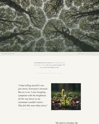 Breathe - Healing Mentalhealth Landing Page Template