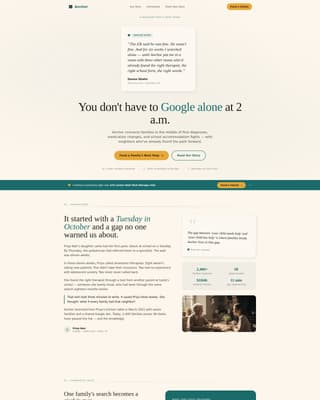 Anchor - Compassionate Nonprofit Landing Page Template