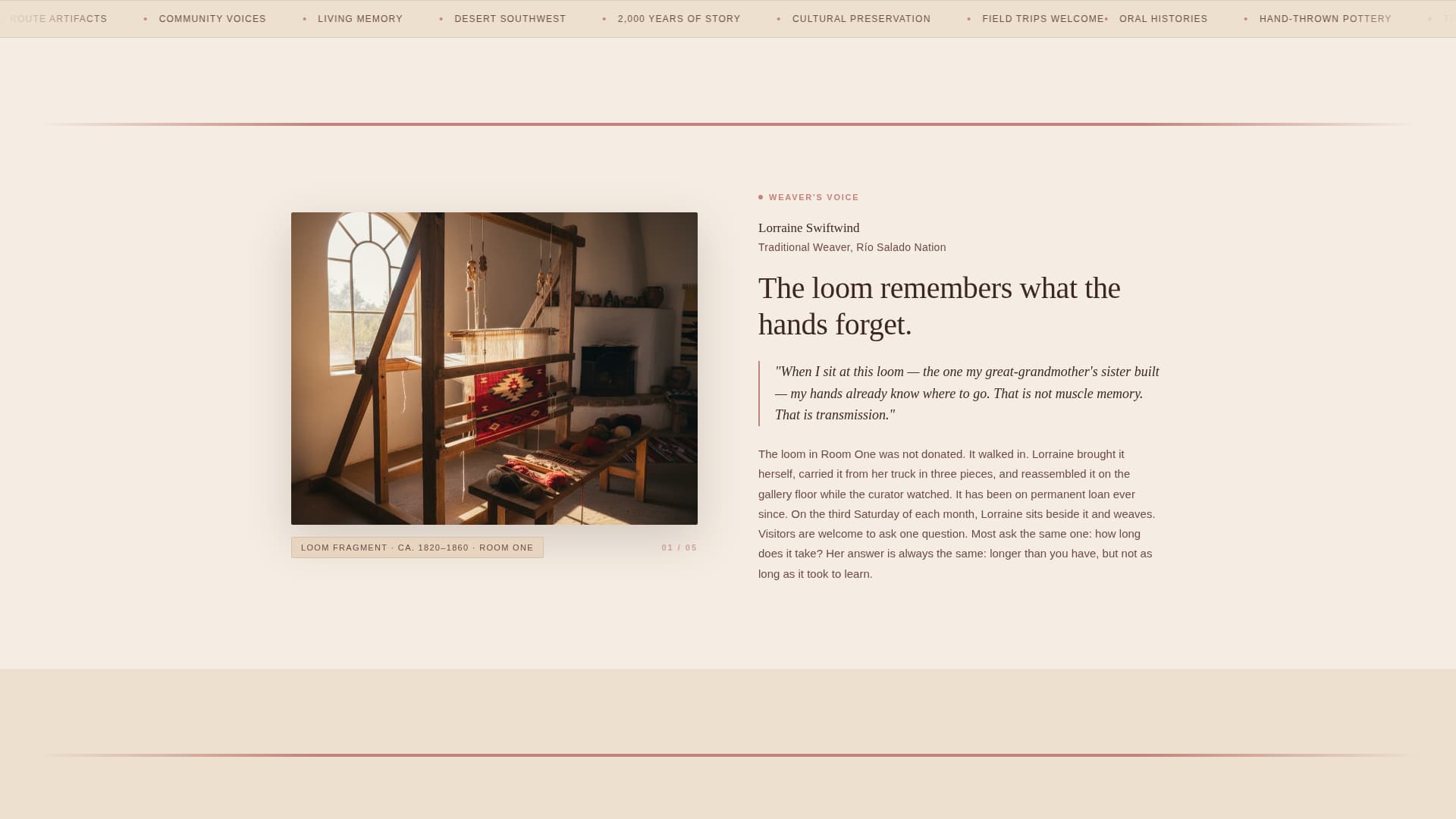 Docent - Inspiring Museum Landing Page Template