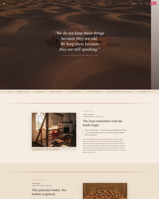 Docent - Inspiring Museum Landing Page Template