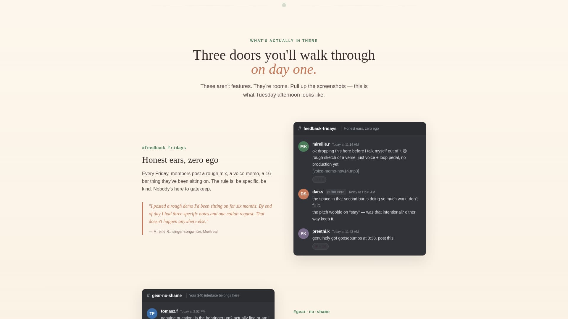 Jam - Welcoming Musicians Landing Page Template