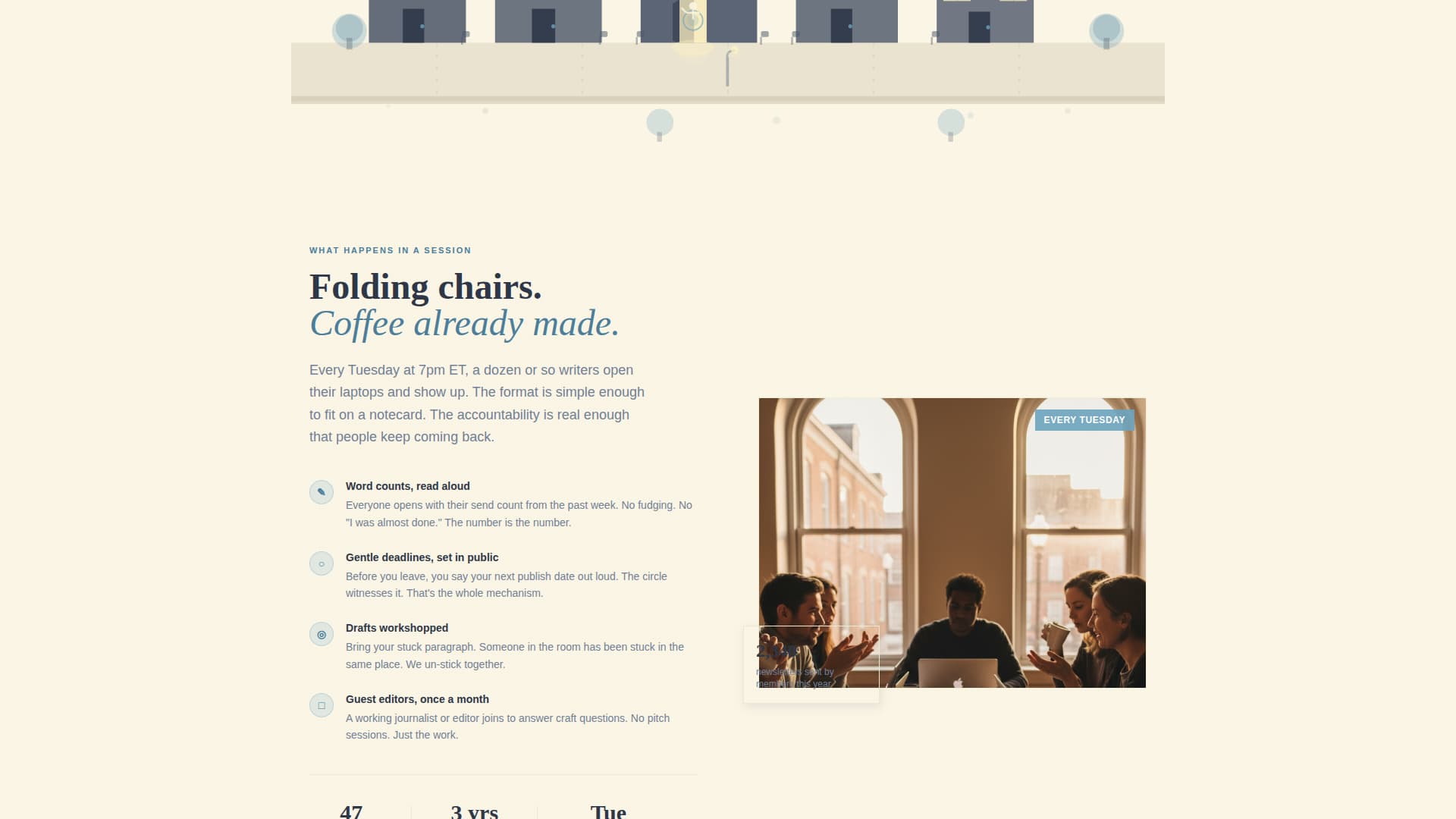 Dispatch - Civic Newsletter Landing Page Template