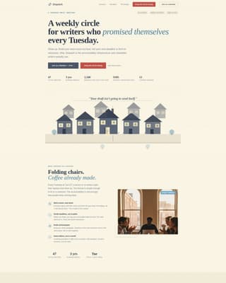 Dispatch - Civic Newsletter Landing Page Template
