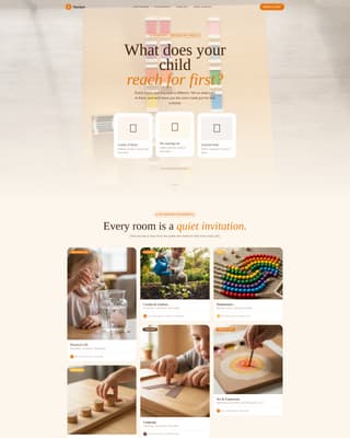 Daycare & Childcare Booking Website Template