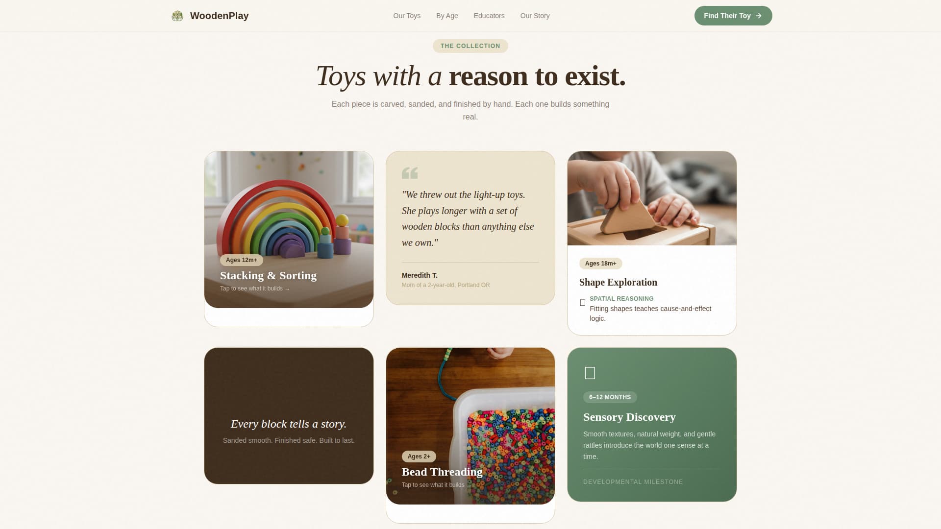 Education & Learning Toy Professional Website Template