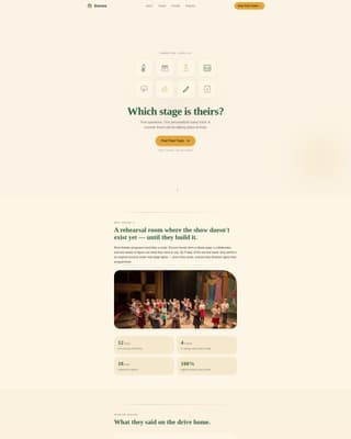 Summer Camp & Outdoor Program Specialist Professional Website Template