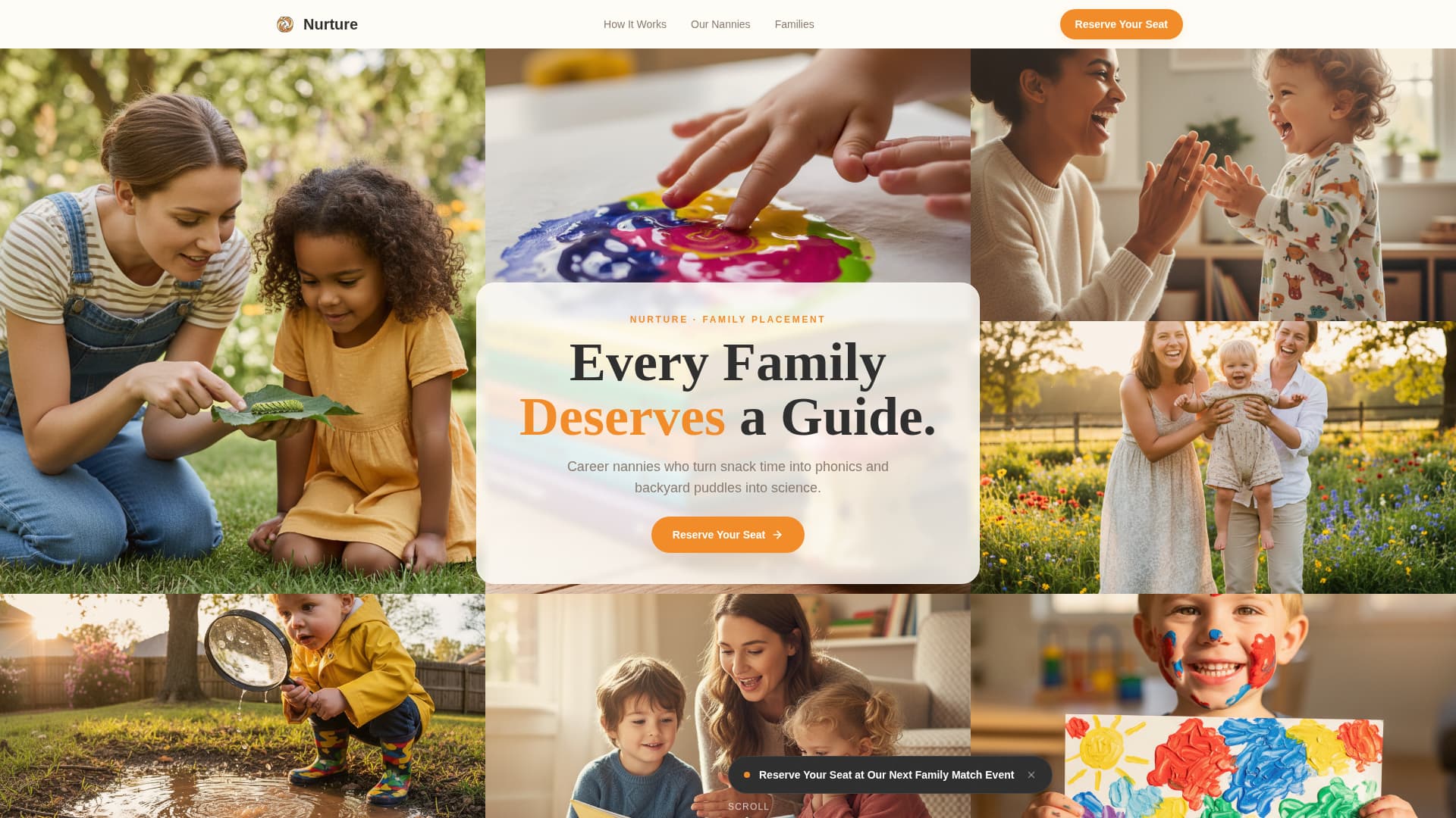 Daycare & Childcare Reviews Website Template