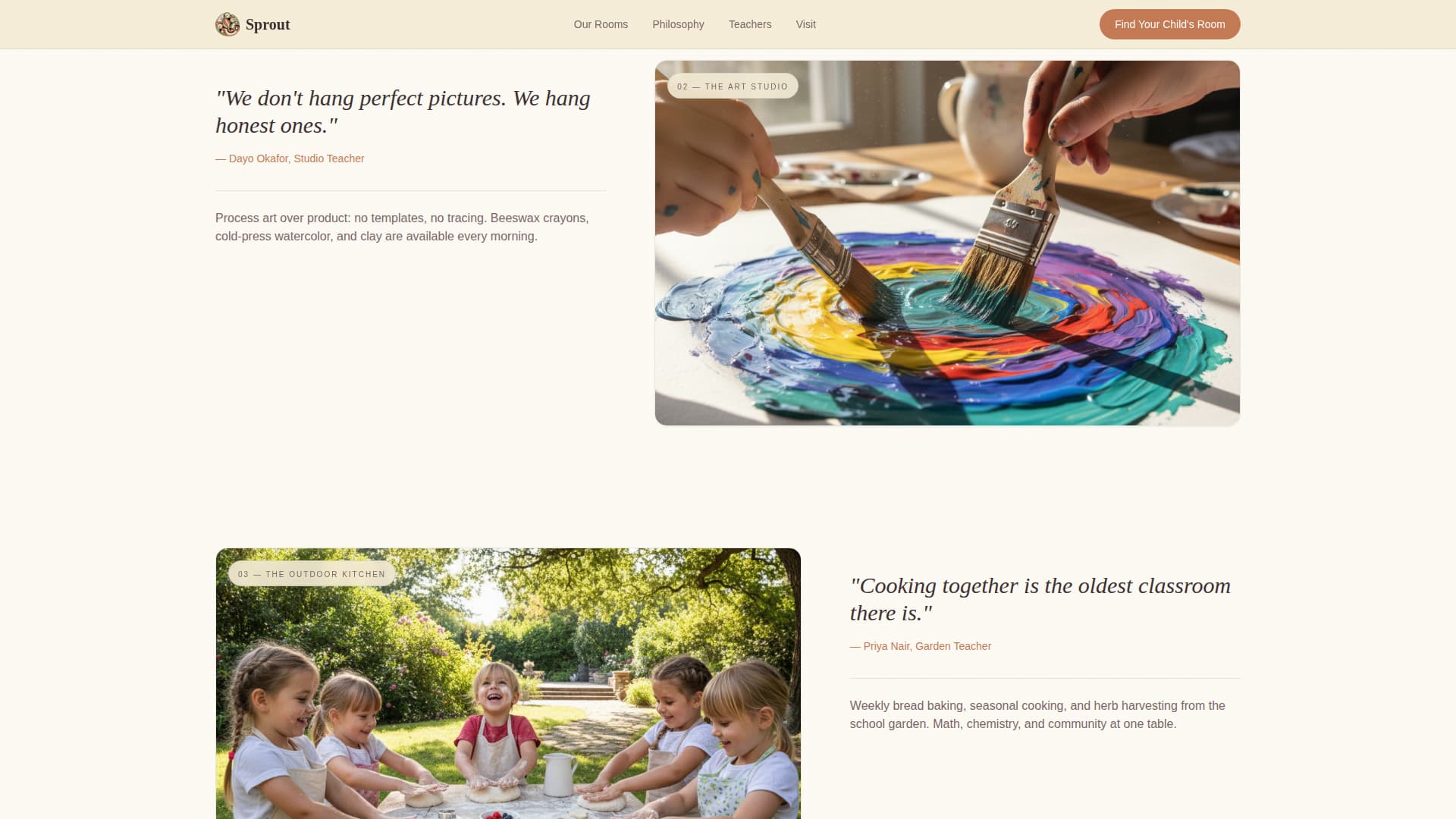 Preschool & Play School Booking Website Template