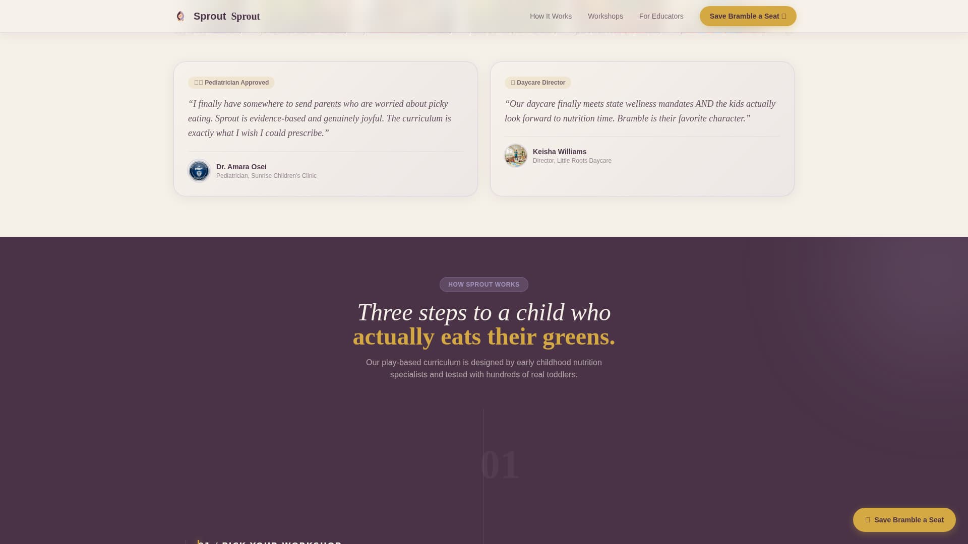 Preschool (3-5) Products & Professional Website Template