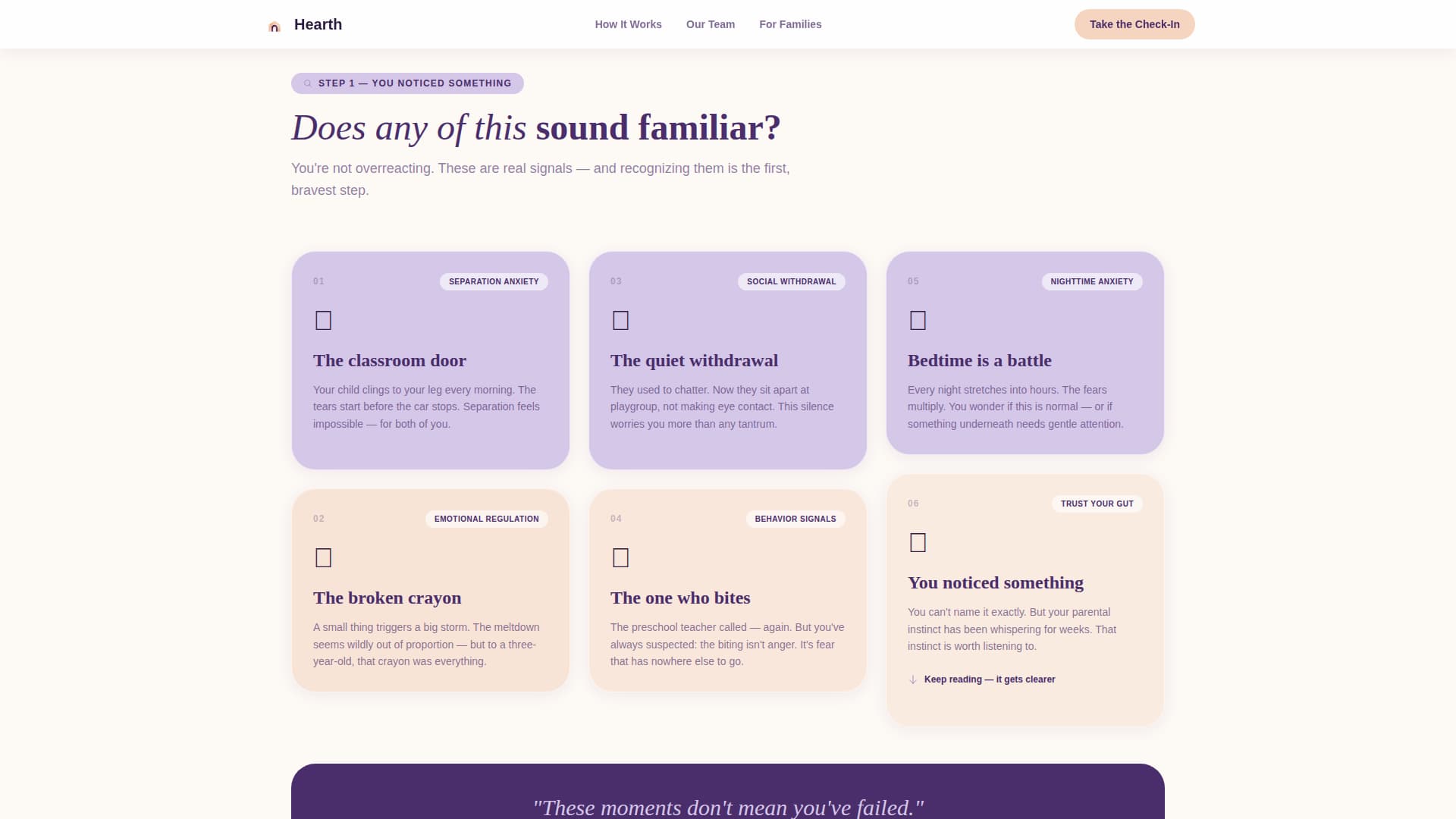 Preschool (3-5) Products & Booking Website Template