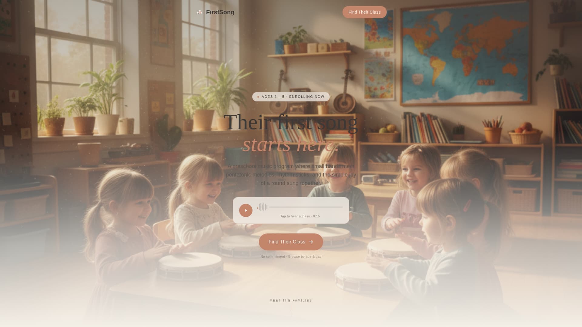 Preschool (3-5) Products & Professional Website Template
