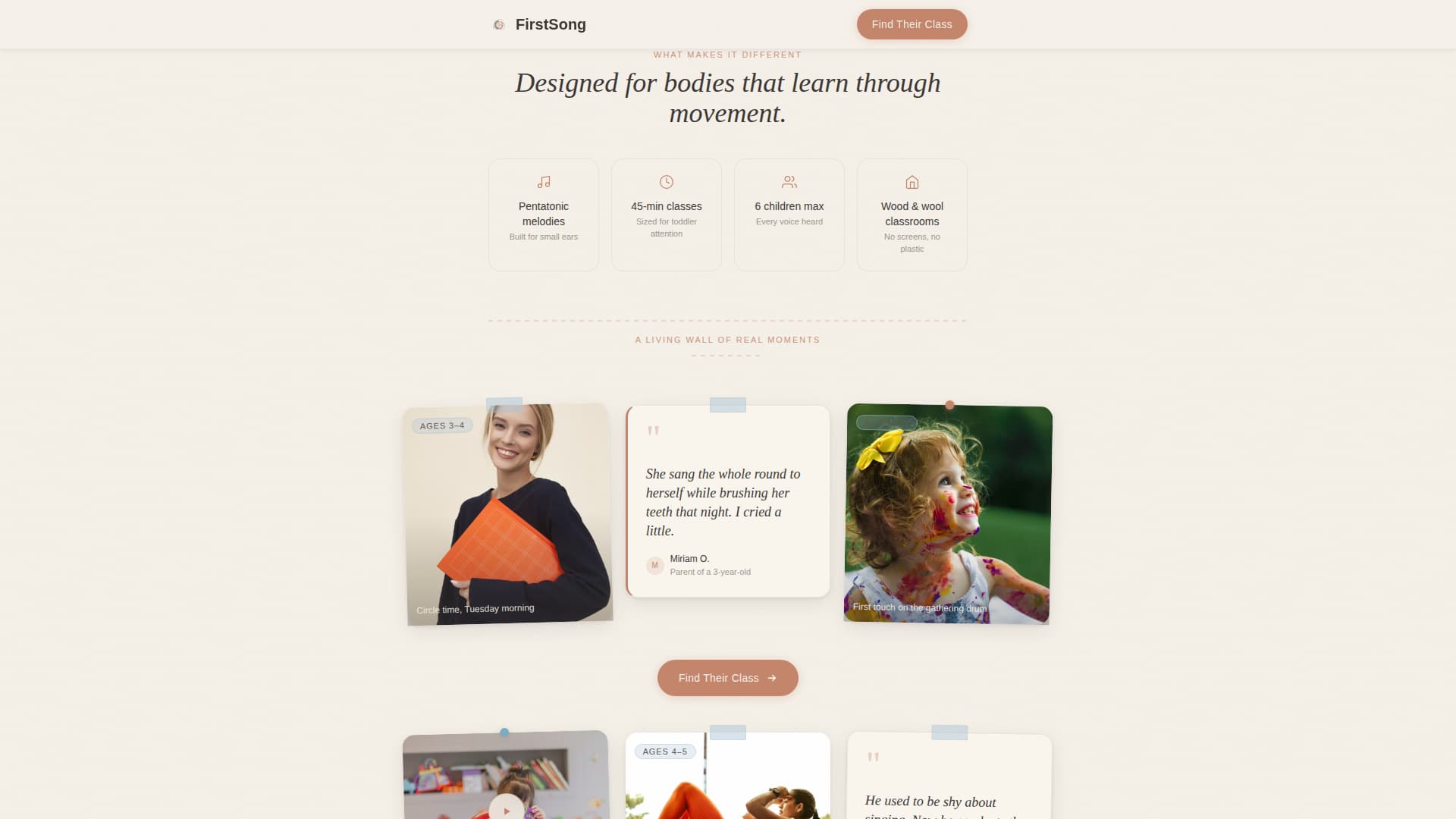 Preschool (3-5) Products & Professional Website Template