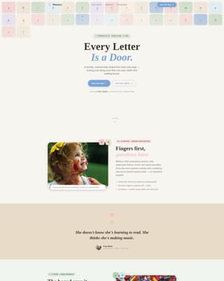 Education & Learning Toy Specialist Professional Website Template