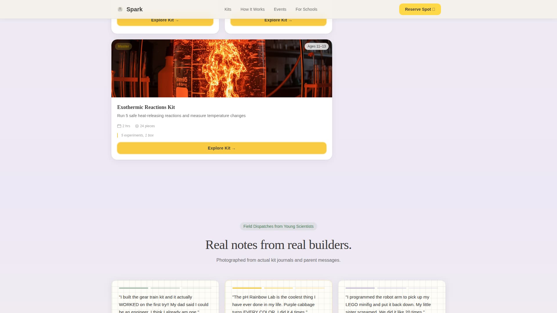 Toy & Baby Products Brand Education Website Template