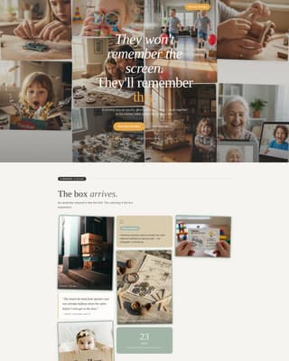 Education & Learning Toy Professional Website Template