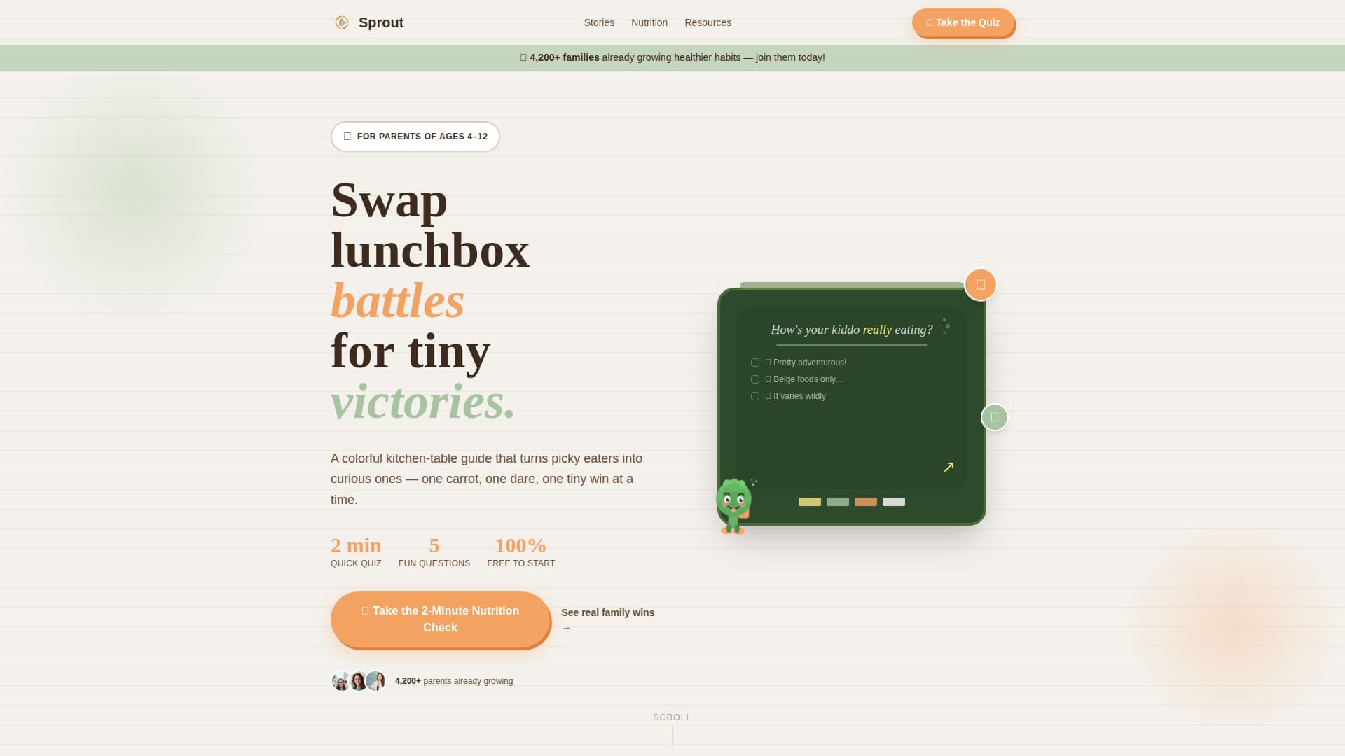 School Age (5-10) Products & Booking Website Template