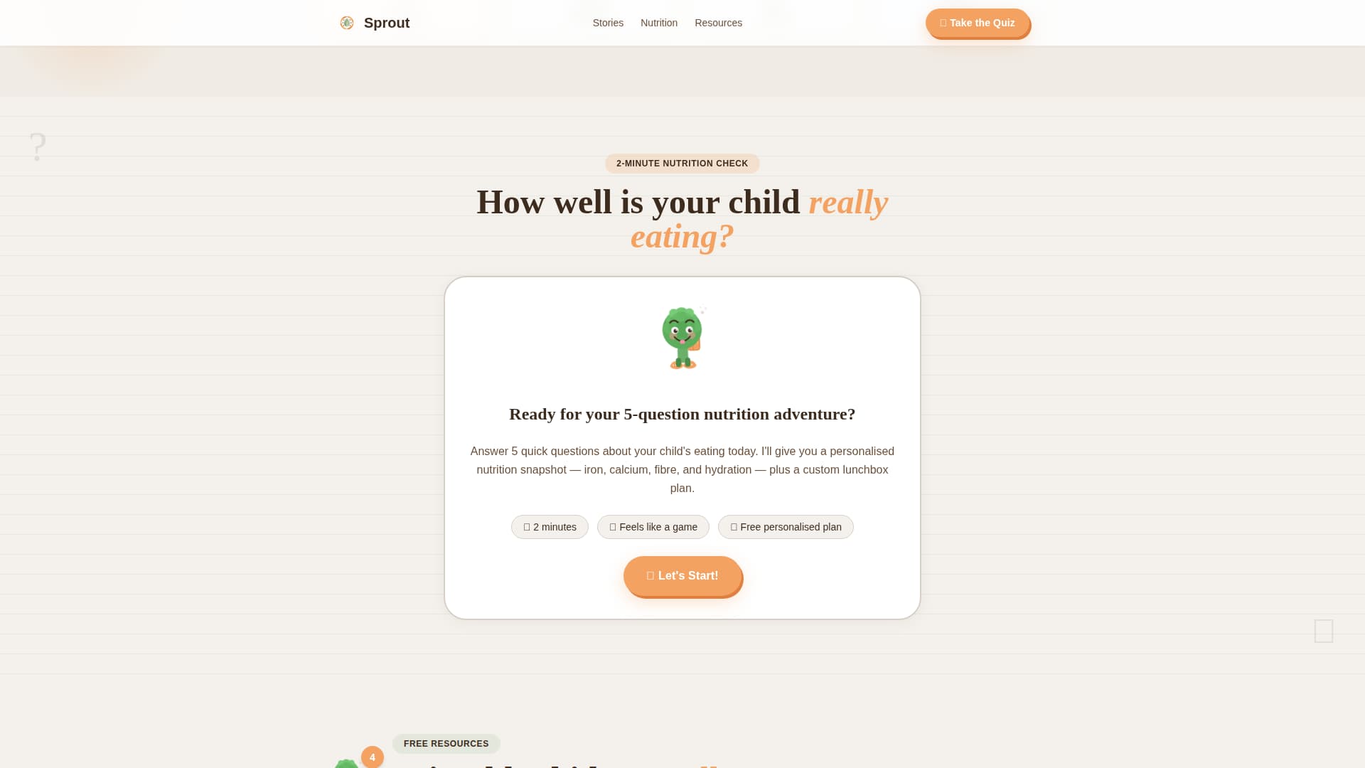 School Age (5-10) Products & Booking Website Template