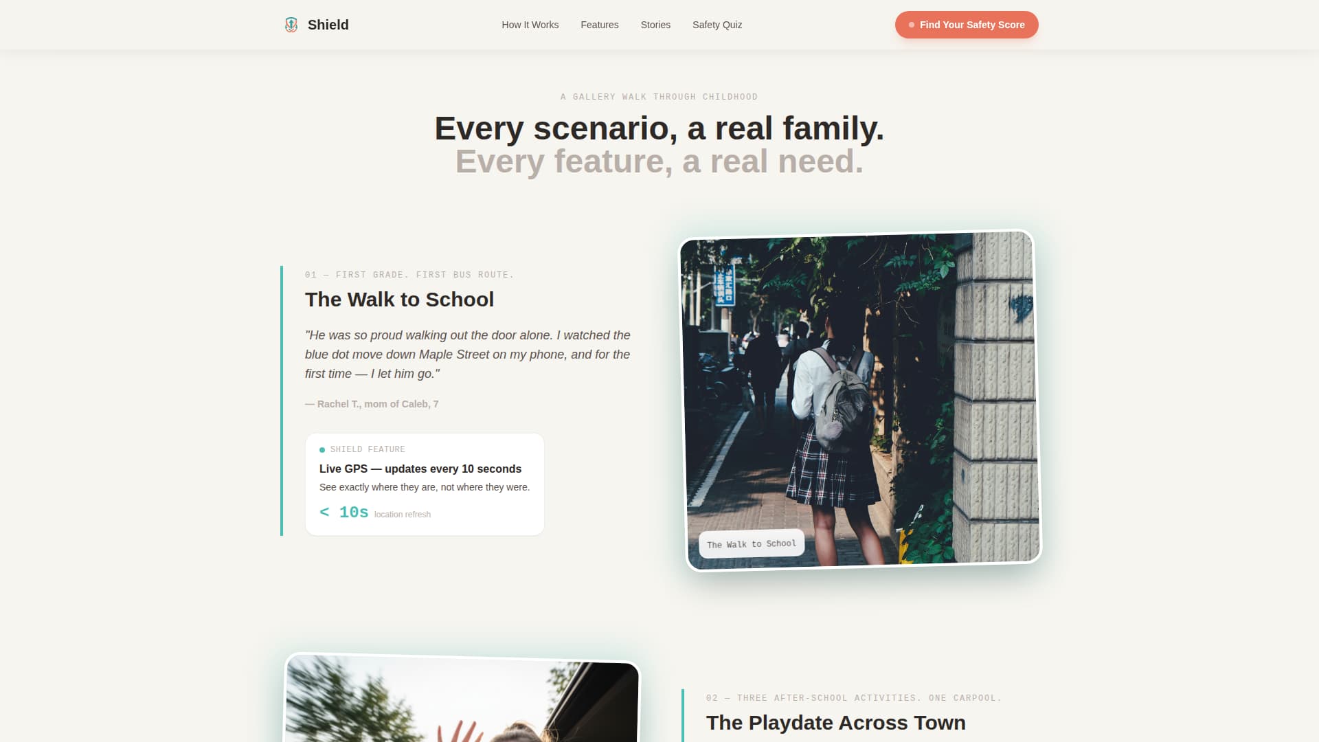 School Age (5-10) Products & Professional Website Template