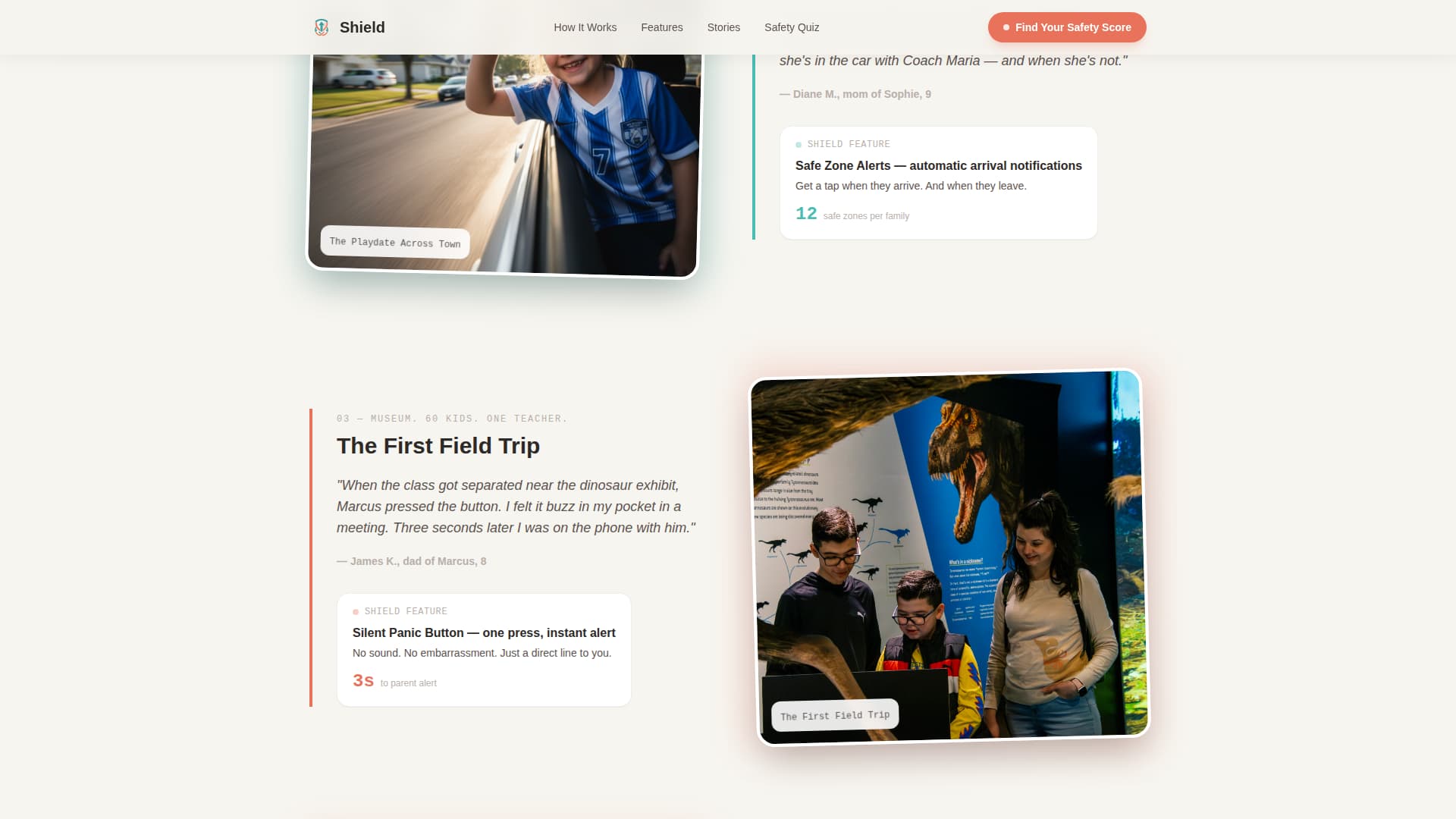 School Age (5-10) Products & Professional Website Template