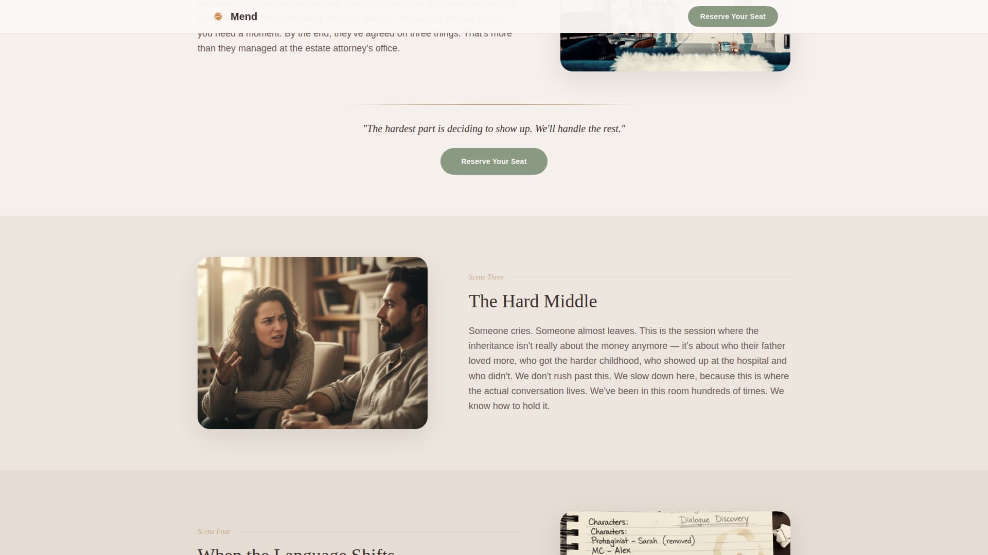 Family Counseling & Support Specialist Professional Website Template