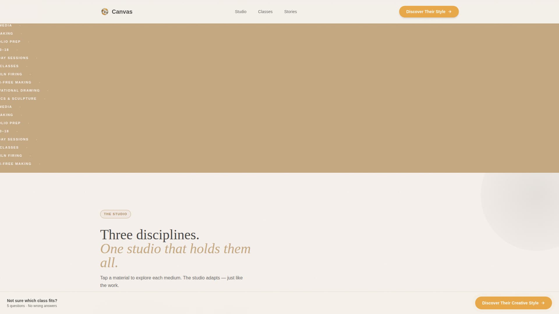 Teen (13-18) Products & Professional Website Template