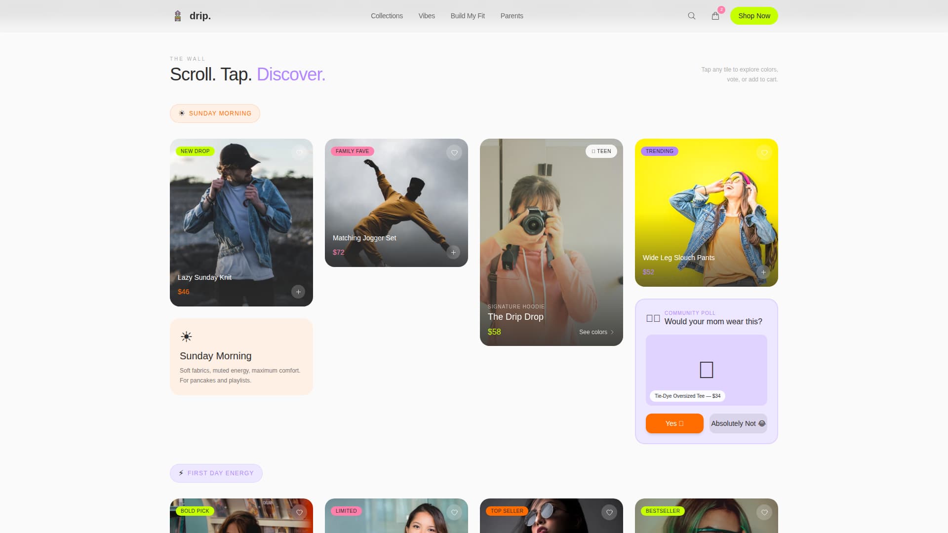 Teen (13-18) Products & Specialist Professional Website Template