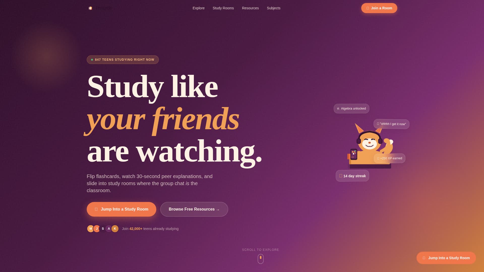 Teen (13-18) Products & Professional Website Template