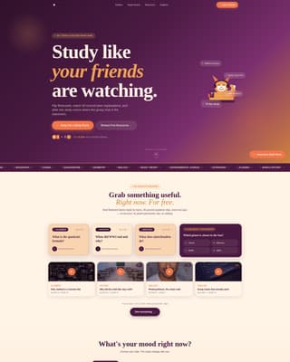 Teen (13-18) Products & Professional Website Template