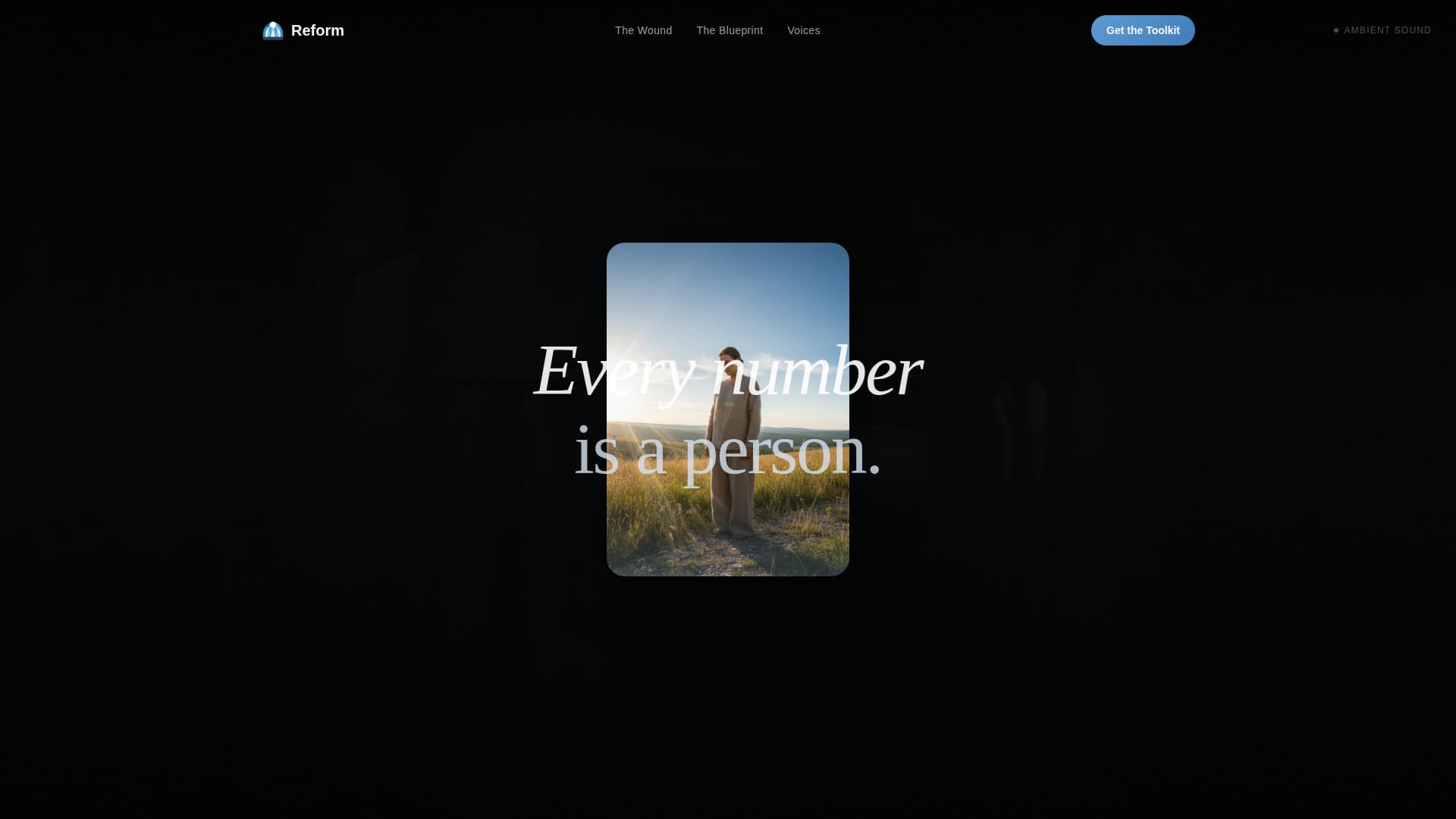 Reform - Powerful Prisonreform Landing Page Template