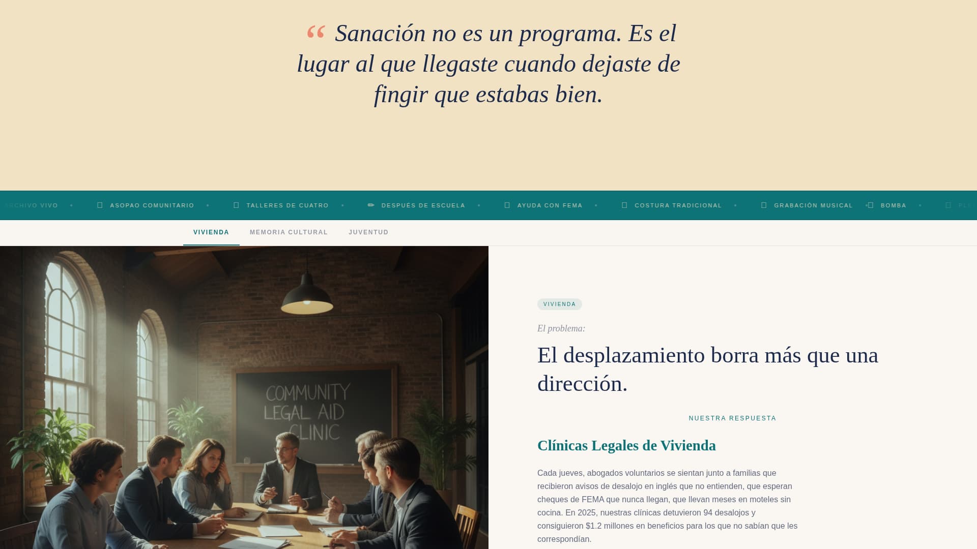 Sanacin - Vibrant Cultural Landing Page Template